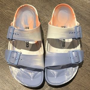 Birkenstock Arizona EVA - size 39 women’s - tie dyed